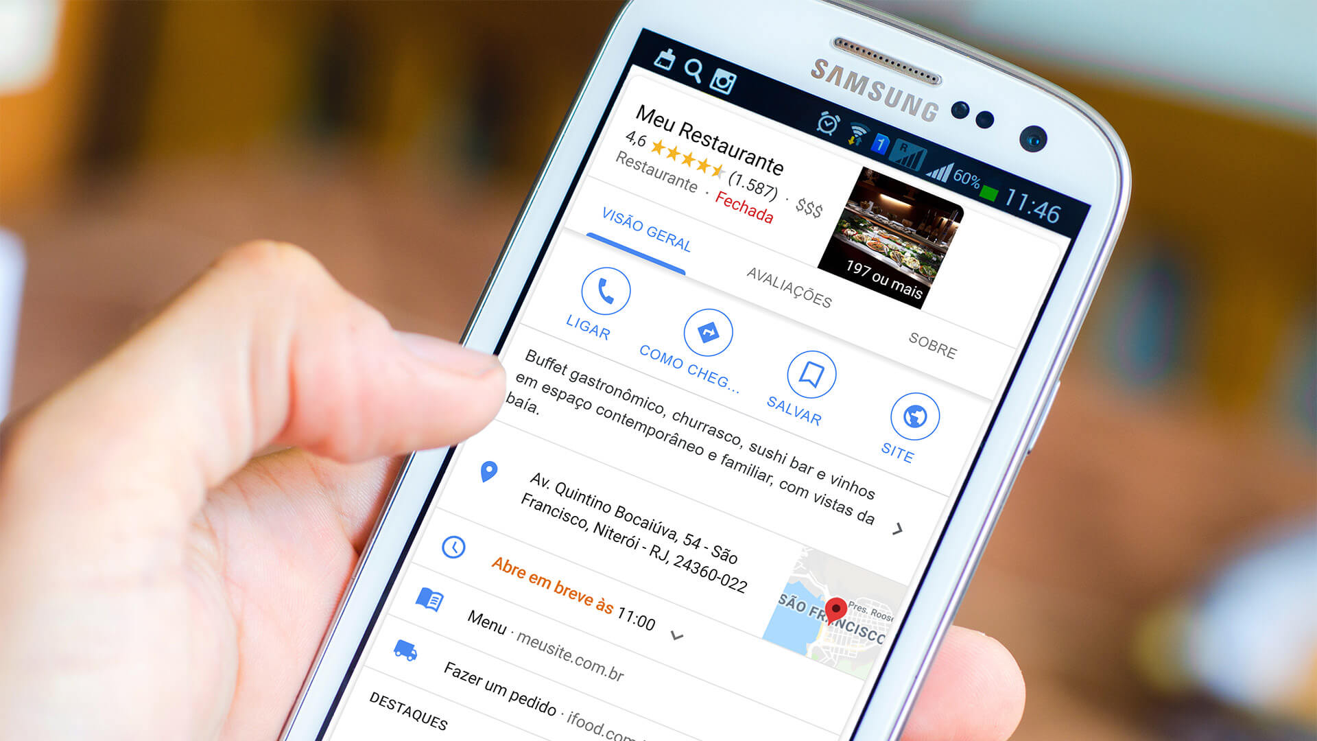 webpark google meu negocio exemplo